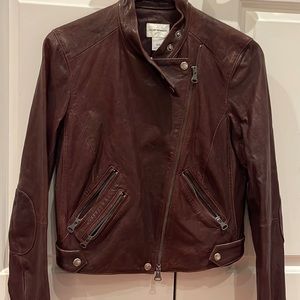 Leather jacket